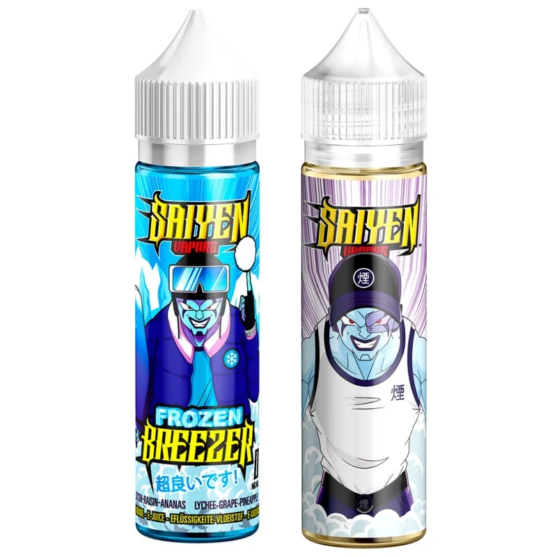 E-liquide Breezer 50ml – Saiyen Vapors