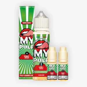 E-liquide Bubble Green Pack 60 mL 6 mg - My Pulp