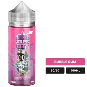 E-liquide Bubble Gum 100 ml de Vape City à 12,99 €