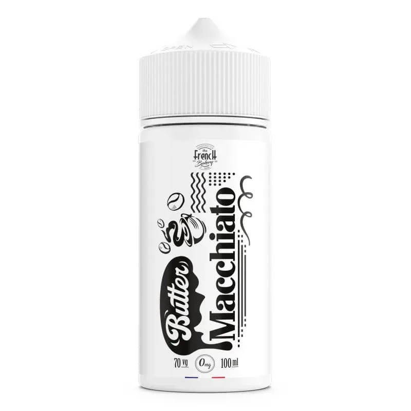 E-liquide Butter Macchiato 100ml – The French Bakery