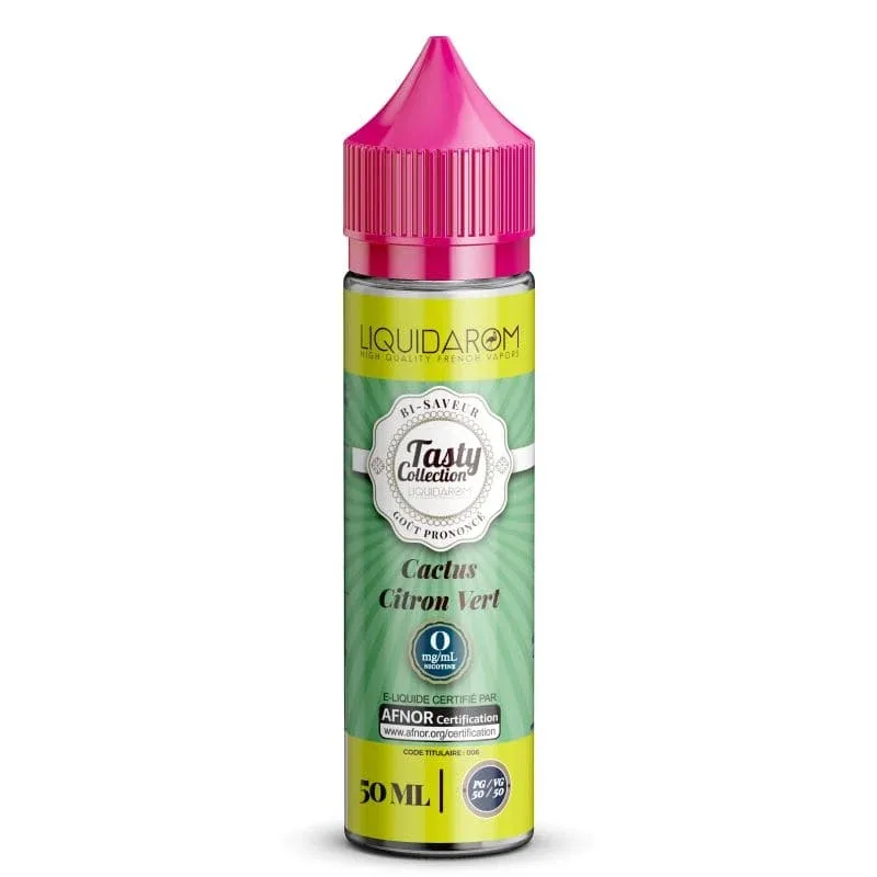 E-liquide Cactus Citron Vert 50ml – Tasty Collection
