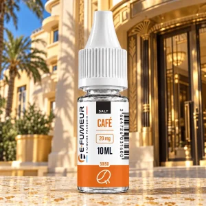 E-liquide Café 10 mL aux sels de nicotine - Essentiels (E-Fumeur)