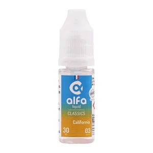 E-liquide California (30 VG) 10 mL - Alfaliquid