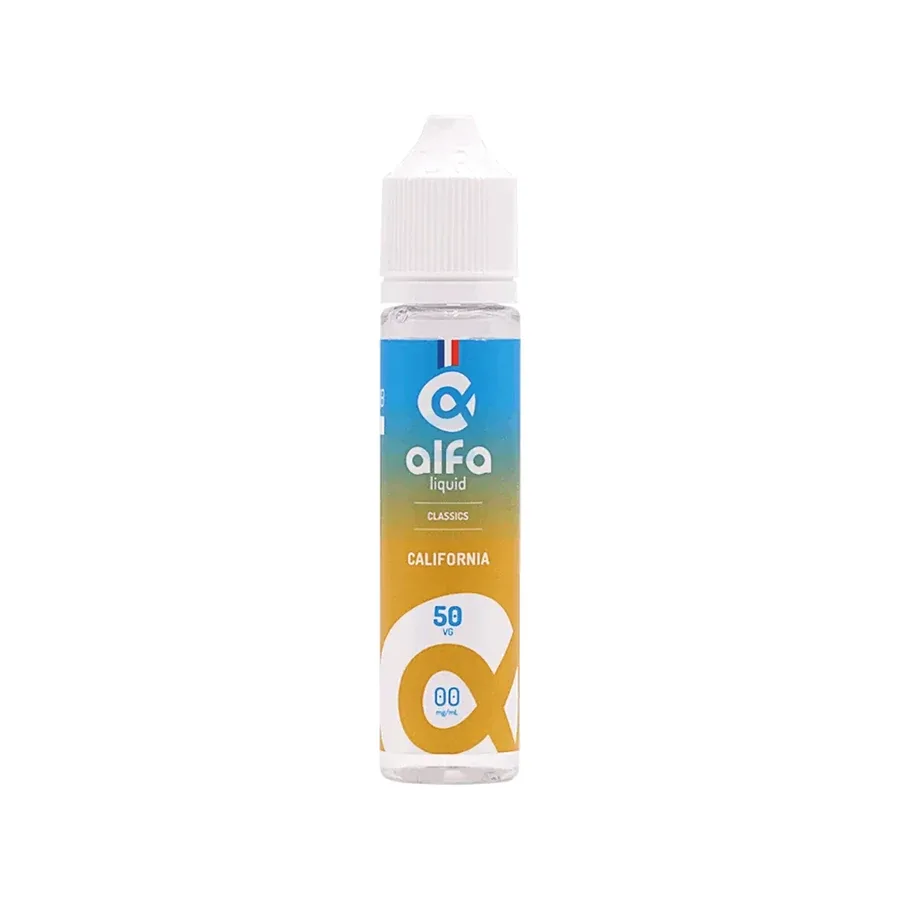 E-liquide California (50 VG) 50 mL - Alfaliquid