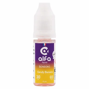 E-liquide Candy Banane (30 VG) 10 mL - Alfaliquid