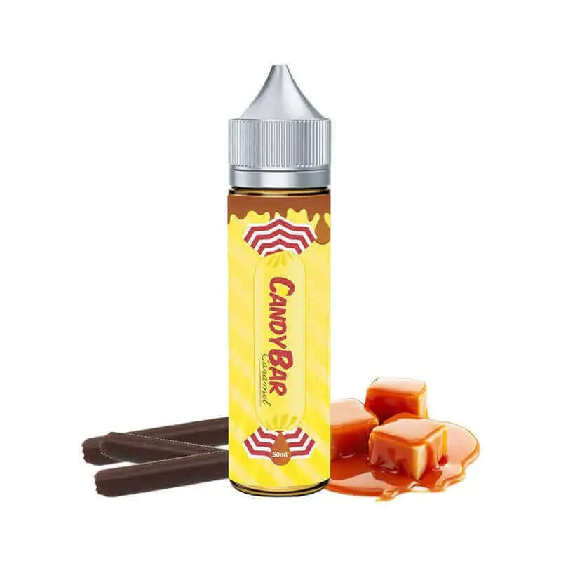 E-liquide Candy Bar Caramel 50ml – Aromazon