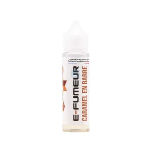 E-liquide Caramel en Barre 50 mL - E-FUMEUR