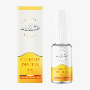 E-liquide Caresses des Îles Nic Salt 10 mL 20 mg - Petit Nuage
