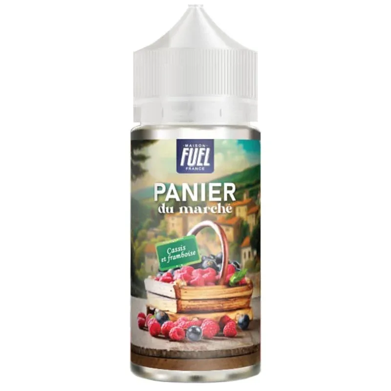 E-liquide Cassis et Framboise 100ml – Panier du Marché
