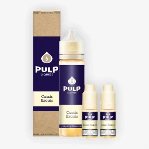 E-liquide Cassis Exquis Pack 60 mL 6 mg - Pulp