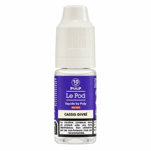 E-liquide Cassis Givré 10 mL - Pulp Le Pod