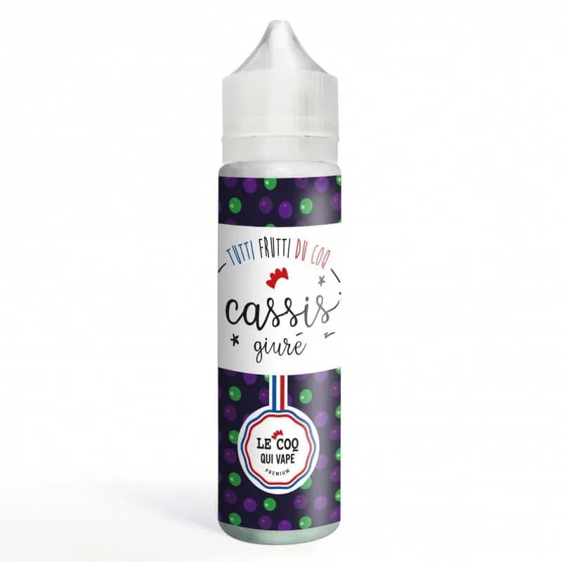 E-liquide Cassis Givré 50ml – Le Coq Qui Vape