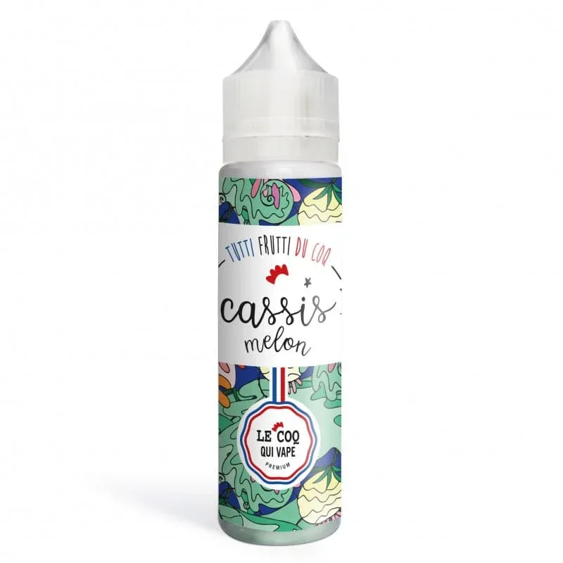 E-liquide Cassis Melon 50ml – Le Coq Qui Vape
