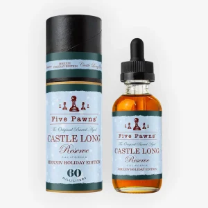 E-liquide Castle Long Reserve 2024 Holiday Edition 50 mL - Five Pawns