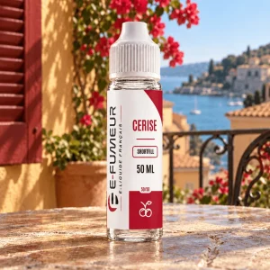 E-liquide Cerise 50 mL - Essentiels (E-Fumeur)