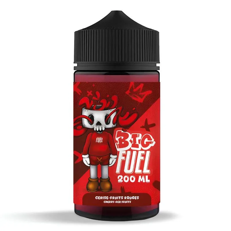 E-liquide Cerise & Fruits Rouges & Abricot 200ml 0mg – Big Fuel