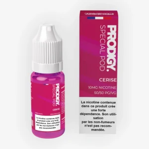 E-liquide Cerise Nic Salt 10 mL - Prodigy (Vape Maker)