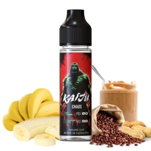 E-liquide Chaos Kaïju 50ml café banane cacahuète