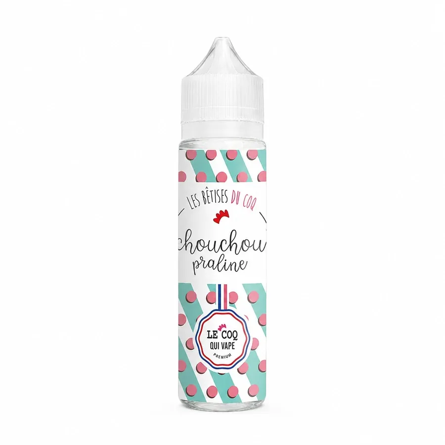 E-liquide Chouchou Praline 50 mL - Le Coq Qui Vape