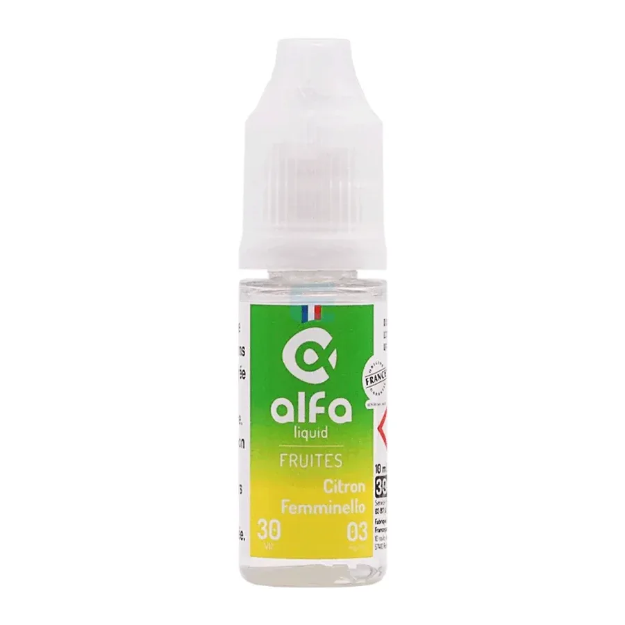 E-liquide Citron Femminello (30 VG) 10 mL - Alfaliquid