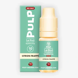E-liquide Citron Frappé Nic Salt 10 mL - Pulp Le Pod
