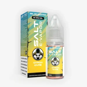 E-liquide Citron Givré 10 mL - Salt E Vapor (Le French Liquide)