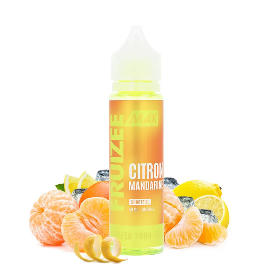 E-liquide Citron Mandarine Fruizee Max 50ml – Eliquid France