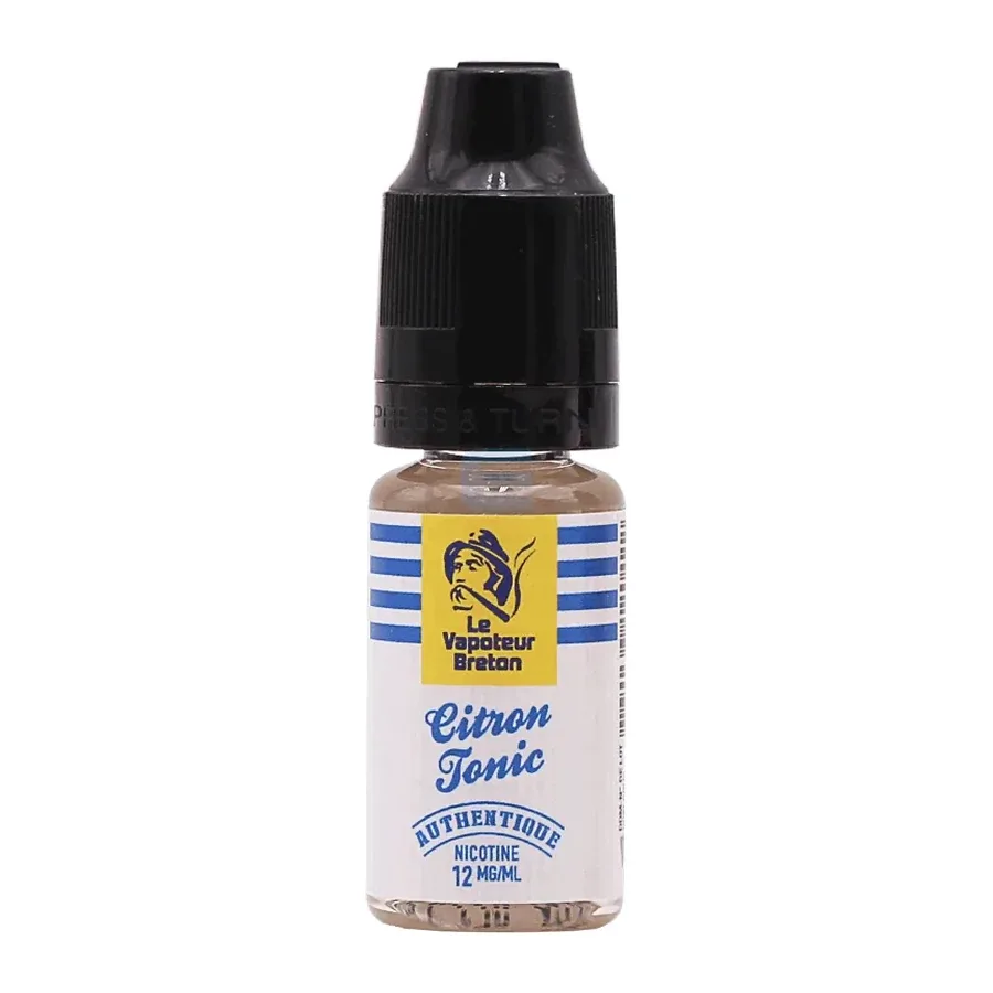 E-liquide Citron Tonic 10 mL - Le Vapoteur Breton
