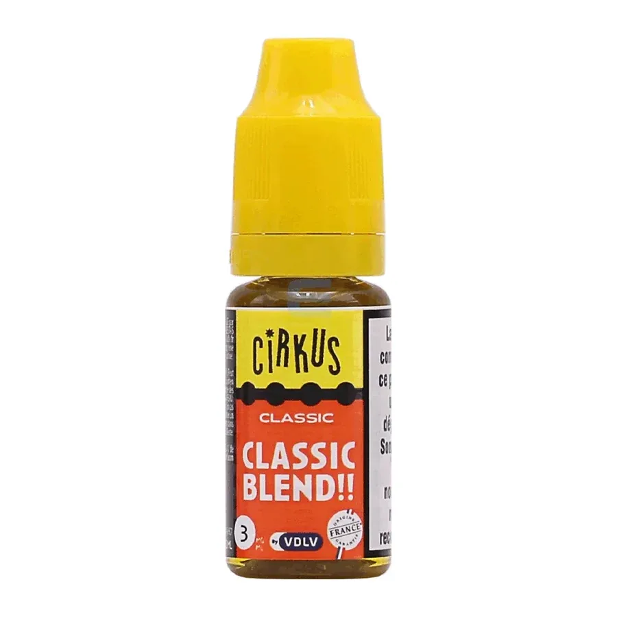 E-liquide Classic Blend 10 mL - CirKus (VDLV)