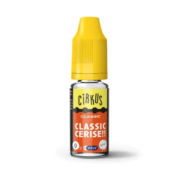 E-liquide Classic Cerise 10 mL - CirKus (VDLV)