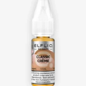 E-liquide Classic Creme Nic Salt 10 mL - Elfliq ElfBar
