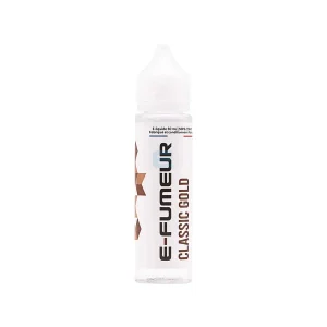 E-liquide Classic Gold 50 mL - E-FUMEUR