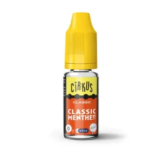 E-liquide Classic Menthe 10 mL - CirKus (VDLV)