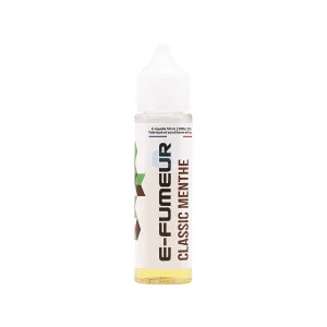 E-liquide Classic Menthe 50 mL - E-FUMEUR