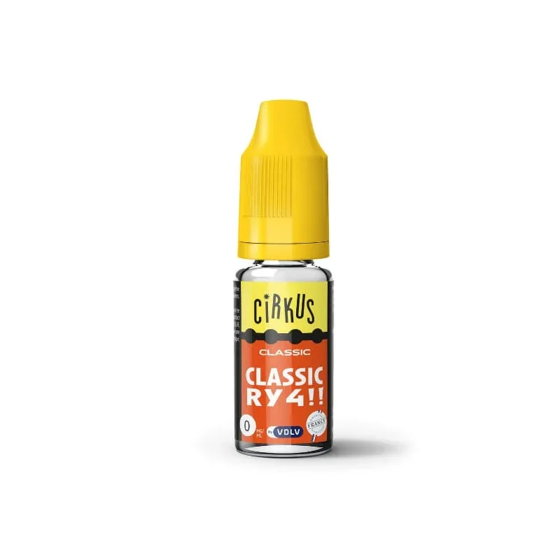 E-liquide Classic RY4 10ml – VDLV Cirkus
