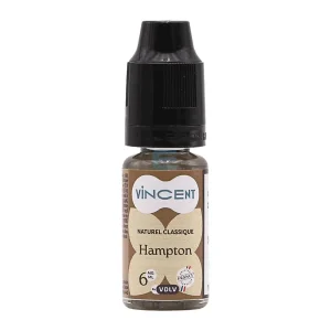 E-liquide Classique Hampton 10 mL - Vincent (VDLV)