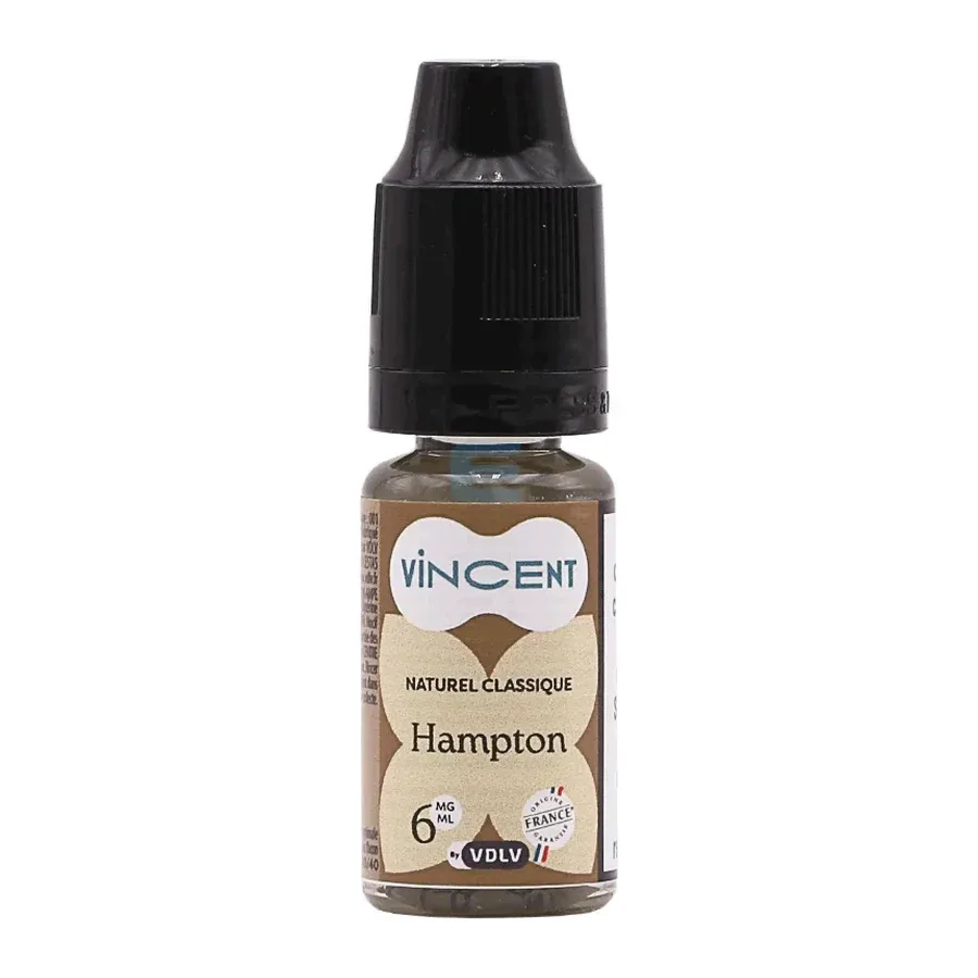 E-liquide Classique Hampton 10 mL - Vincent (VDLV)