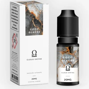 E-liquide Coco Glacée Nic Salt Hybride 10 mL - Cloud Empire
