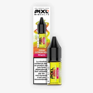 E-liquide Cola Citron Vert Nic Salt 10 mL - Pixl