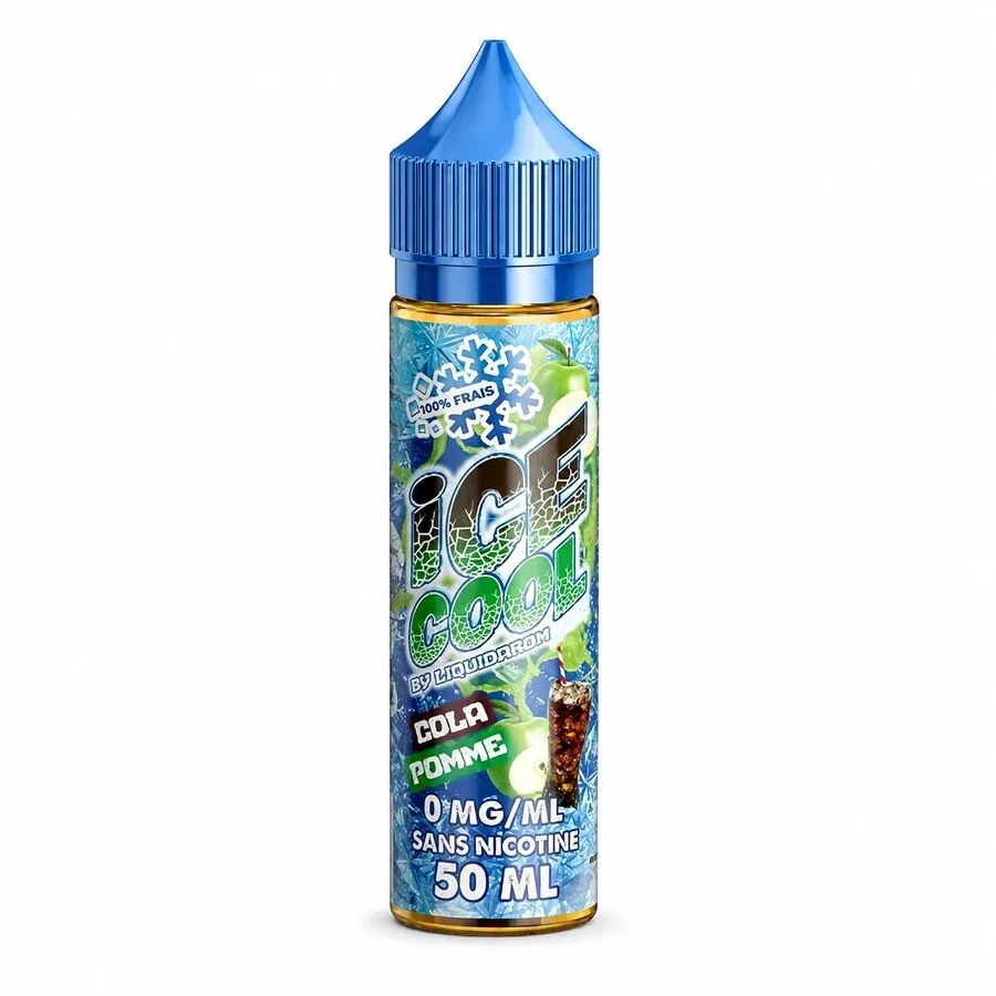 E-liquide Cola Pomme 50 mL - Ice Cool (Liquidarom)