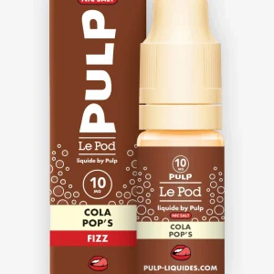 E-liquide Cola Pop's Fizz 10 mL - Pulp Le Pod