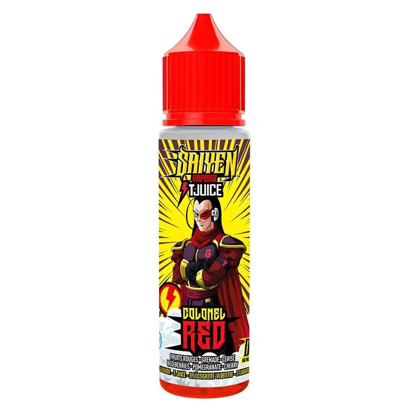 E-liquide Colonel RED 50ml – Saiyen Vapors