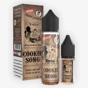 E-liquide Cookie Song Pack 60 mL 3 mg - Moonshiners (Le French Liquide)