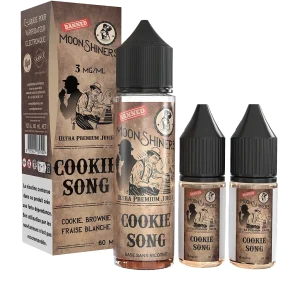 E-liquide Cookie Song Pack 60 mL 6 mg - Moonshiners (Le French Liquide)