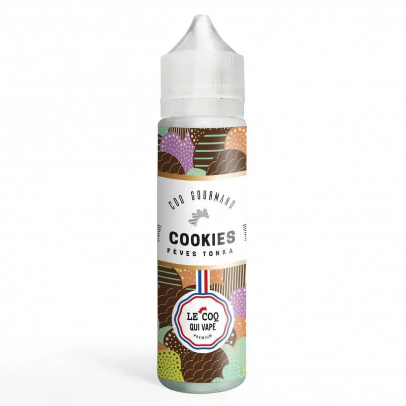E-liquide Cookies Fêves Tonka 50ml – Le Coq Qui Vape