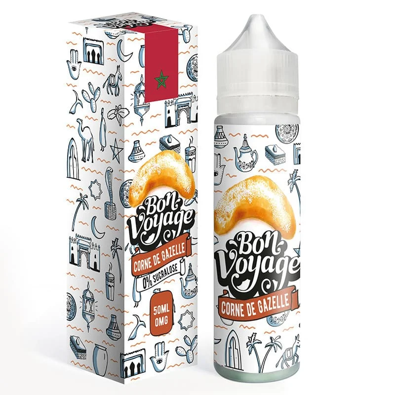 E-liquide Corne de Gazelle 50ml – Bon Voyage