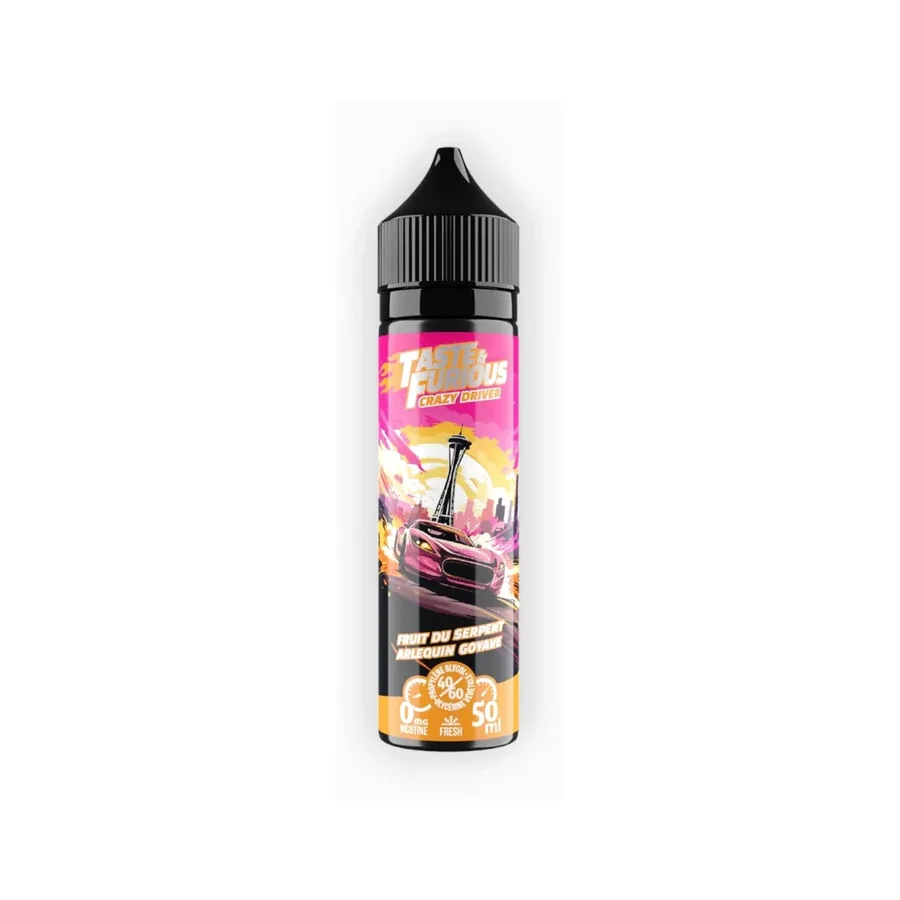 E-liquide Crazy Driver 50 mL - Taste & Furious (Vape Maker)