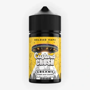 E-liquide Cream and Licorice 50 mL - Custard Crush Reload Vape