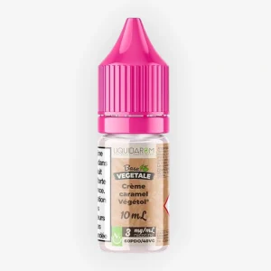 E-liquide Crème Caramel 10 mL - Base Végétale Liquidarom
