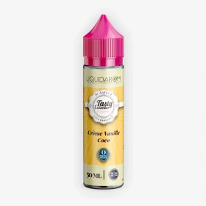 E-liquide Crème Vanille Coco 50 mL - Tasty Collection Liquidarom